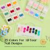 imageBeetles Deal Box Gel Nail Polish Kit with U V Light  32 Colors Studio Essentials Gel Polish 68 Pcs Nail Kit with TPO amp HEMA Free Base Coat Cat Eye Top Coat Home Salon DIY Nails Tools Gifts for WomenImprints of Time