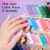 imageBeetles Deal Box Gel Nail Polish Kit with U V Light  32 Colors Studio Essentials Gel Polish 68 Pcs Nail Kit with TPO amp HEMA Free Base Coat Cat Eye Top Coat Home Salon DIY Nails Tools Gifts for WomenSeasons Variations Nail Set