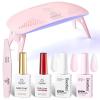 Hema-Free-White and Pink