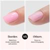 imageBeetles Press On Nails Kit  Chromatic Reverie  720Pcs 24 Colors Short Almond Press On Nails  15 Sizes French Glossy Glitter With Nail Glue amp Nail Tabs Stickers Fake Nails Kit Art For WomenBS AlmondRainbow Gleam720PCS