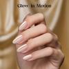imageBeetles Press On Nails Kit  Chromatic Reverie  720Pcs 24 Colors Short Almond Press On Nails  15 Sizes French Glossy Glitter With Nail Glue amp Nail Tabs Stickers Fake Nails Kit Art For Women09Short Almond  Motion Honey Glow
