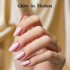 imageBeetles Press On Nails Kit  Chromatic Reverie  720Pcs 24 Colors Short Almond Press On Nails  15 Sizes French Glossy Glitter With Nail Glue amp Nail Tabs Stickers Fake Nails Kit Art For Women07Short Almond  Motion Blossom Glow