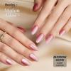 imageBeetles Press On Nails Kit  Chromatic Reverie  720Pcs 24 Colors Short Almond Press On Nails  15 Sizes French Glossy Glitter With Nail Glue amp Nail Tabs Stickers Fake Nails Kit Art For Women07Short Almond  Motion Blossom Glow