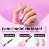 imageBeetles Nail Art Stickers 30 Sheets 3D Flower Nail Stickers Heart Nails Design Supplies DIY Decals for Decoration Nails Art for Women Girls6Pcs Nail Art Brushes