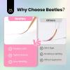 imageBeetles Nail Art Stickers 30 Sheets 3D Flower Nail Stickers Heart Nails Design Supplies DIY Decals for Decoration Nails Art for Women Girls8pcs Rainbow Pastel Brush Set