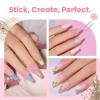 imageBeetles Nail Art Stickers 30 Sheets 3D Flower Nail Stickers Heart Nails Design Supplies DIY Decals for Decoration Nails Art for Women GirlsFlower Stickers