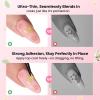 imageBeetles Nail Art Stickers 30 Sheets 3D Flower Nail Stickers Heart Nails Design Supplies DIY Decals for Decoration Nails Art for Women GirlsFlower Stickers