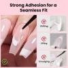 imageBeetles Nail Art Stickers 30 Sheets 3D Flower Nail Stickers Heart Nails Design Supplies DIY Decals for Decoration Nails Art for Women GirlsFrench Stickers