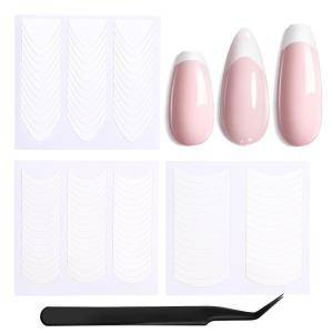 imageBeetles Nail Art Stickers 30 Sheets 3D Flower Nail Stickers Heart Nails Design Supplies DIY Decals for Decoration Nails Art for Women GirlsFrench Stickers