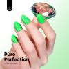 imageBeetles French Tip Gel Polish  Peach Mousse 15ML Full Size with French Tip Stamp Hema Free White Light Pink Gel Nail Polish Soak Off UV LED Lamp French Nail Kit Art for Summer NailsH  Creme Green  HemaFree Aurora Green