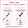 imageBeetles French Tip Gel Polish  Peach Mousse 15ML Full Size with French Tip Stamp Hema Free White Light Pink Gel Nail Polish Soak Off UV LED Lamp French Nail Kit Art for Summer Nails000Petal Ivory