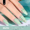 imageBeetles French Tip Gel Polish  Peach Mousse 15ML Full Size with French Tip Stamp Hema Free White Light Pink Gel Nail Polish Soak Off UV LED Lamp French Nail Kit Art for Summer NailsH  Creme Green  Misty Sage
