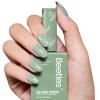 imageBeetles French Tip Gel Polish  Peach Mousse 15ML Full Size with French Tip Stamp Hema Free White Light Pink Gel Nail Polish Soak Off UV LED Lamp French Nail Kit Art for Summer NailsH  Creme Green  Misty Sage