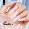 imageBeetles Milky White Gel Nail Polish  15ml Jelly Nude Gel Polish Base Color Nail Concealer Sheer Translucent Effect Soak Off UV LED French Nail Art Salon DIY Summer Manicure Gift for WomenA  Pearl White  Swirling Clouds