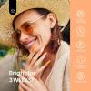 imageBeetles Milky White Gel Nail Polish  15ml Jelly Nude Gel Polish Base Color Nail Concealer Sheer Translucent Effect Soak Off UV LED French Nail Art Salon DIY Summer Manicure Gift for WomenM  Creme Orange  Persimmon