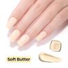 imageBeetles Milky White Gel Nail Polish  15ml Jelly Nude Gel Polish Base Color Nail Concealer Sheer Translucent Effect Soak Off UV LED French Nail Art Salon DIY Summer Manicure Gift for WomenK  Creme Yellow  Soft Butter