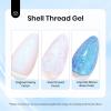 imageBeetles Milky White Gel Nail Polish  15ml Jelly Nude Gel Polish Base Color Nail Concealer Sheer Translucent Effect Soak Off UV LED French Nail Art Salon DIY Summer Manicure Gift for WomenA  Pearl White  Swirling Clouds