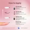 imageBeetles Milky White Gel Nail Polish  15ml Jelly Nude Gel Polish Base Color Nail Concealer Sheer Translucent Effect Soak Off UV LED French Nail Art Salon DIY Summer Manicure Gift for WomenB  Creme Pink  Dusty Rosewood