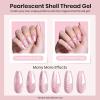 imageBeetles Milky White Gel Nail Polish  15ml Jelly Nude Gel Polish Base Color Nail Concealer Sheer Translucent Effect Soak Off UV LED French Nail Art Salon DIY Summer Manicure Gift for WomenB  Pearl Pink  Soft Afternoon