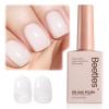 imageBeetles Milky White Gel Nail Polish  15ml Jelly Nude Gel Polish Base Color Nail Concealer Sheer Translucent Effect Soak Off UV LED French Nail Art Salon DIY Summer Manicure Gift for Women0Milky White