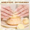 imageBeetles Milky White Gel Nail Polish  15ml Jelly Nude Gel Polish Base Color Nail Concealer Sheer Translucent Effect Soak Off UV LED French Nail Art Salon DIY Summer Manicure Gift for WomenK  Sheer Yellow  Butter Veil