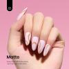 imageBeetles Milky White Gel Nail Polish  15ml Jelly Nude Gel Polish Base Color Nail Concealer Sheer Translucent Effect Soak Off UV LED French Nail Art Salon DIY Summer Manicure Gift for WomenB  Creme Pink  Barely Pink