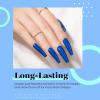 imageBeetles Milky White Gel Nail Polish  15ml Jelly Nude Gel Polish Base Color Nail Concealer Sheer Translucent Effect Soak Off UV LED French Nail Art Salon DIY Summer Manicure Gift for WomenD  Creme Blue  Cobalt