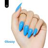 imageBeetles Milky White Gel Nail Polish  15ml Jelly Nude Gel Polish Base Color Nail Concealer Sheer Translucent Effect Soak Off UV LED French Nail Art Salon DIY Summer Manicure Gift for WomenD  Creme Blue  Aquarius Blue