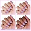 imageBeetles Milky White Gel Nail Polish  15ml Jelly Nude Gel Polish Base Color Nail Concealer Sheer Translucent Effect Soak Off UV LED French Nail Art Salon DIY Summer Manicure Gift for WomenJ  Shimmery Purple  Rose Quartz Glow