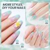 imageBeetles Milky White Gel Nail Polish  15ml Jelly Nude Gel Polish Base Color Nail Concealer Sheer Translucent Effect Soak Off UV LED French Nail Art Salon DIY Summer Manicure Gift for WomenA  Sheer Mint Green  Mint Mambo