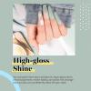 imageBeetles Milky White Gel Nail Polish  15ml Jelly Nude Gel Polish Base Color Nail Concealer Sheer Translucent Effect Soak Off UV LED French Nail Art Salon DIY Summer Manicure Gift for WomenSage