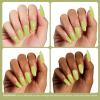imageBeetles Milky White Gel Nail Polish  15ml Jelly Nude Gel Polish Base Color Nail Concealer Sheer Translucent Effect Soak Off UV LED French Nail Art Salon DIY Summer Manicure Gift for WomenH  Creme Green  Fresh Pistachio