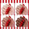 imageBeetles Milky White Gel Nail Polish  15ml Jelly Nude Gel Polish Base Color Nail Concealer Sheer Translucent Effect Soak Off UV LED French Nail Art Salon DIY Summer Manicure Gift for WomenC  Creme Red  Sunburn Red