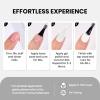 imageBeetles Milky White Gel Nail Polish  15ml Jelly Nude Gel Polish Base Color Nail Concealer Sheer Translucent Effect Soak Off UV LED French Nail Art Salon DIY Summer Manicure Gift for WomenA  Creme White  French White