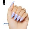 imageBeetles Milky White Gel Nail Polish  15ml Jelly Nude Gel Polish Base Color Nail Concealer Sheer Translucent Effect Soak Off UV LED French Nail Art Salon DIY Summer Manicure Gift for WomenDreamy Blue