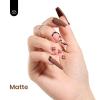 imageBeetles Milky White Gel Nail Polish  15ml Jelly Nude Gel Polish Base Color Nail Concealer Sheer Translucent Effect Soak Off UV LED French Nail Art Salon DIY Summer Manicure Gift for WomenI  Creme Brown  Coffee o Clock