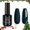 imageBeetles Milky White Gel Nail Polish  15ml Jelly Nude Gel Polish Base Color Nail Concealer Sheer Translucent Effect Soak Off UV LED French Nail Art Salon DIY Summer Manicure Gift for WomenH  Creme Green  Navy Blue