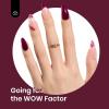 imageBeetles Milky White Gel Nail Polish  15ml Jelly Nude Gel Polish Base Color Nail Concealer Sheer Translucent Effect Soak Off UV LED French Nail Art Salon DIY Summer Manicure Gift for WomenC  Creme Red  Mellow Plum