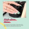 imageBeetles Milky White Gel Nail Polish  15ml Jelly Nude Gel Polish Base Color Nail Concealer Sheer Translucent Effect Soak Off UV LED French Nail Art Salon DIY Summer Manicure Gift for WomenH  Creme Green  Emerald