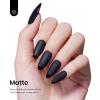 imageBeetles Milky White Gel Nail Polish  15ml Jelly Nude Gel Polish Base Color Nail Concealer Sheer Translucent Effect Soak Off UV LED French Nail Art Salon DIY Summer Manicure Gift for WomenG  Creme Black  Audrey Black