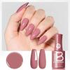 imageBeetles Milky White Gel Nail Polish  15ml Jelly Nude Gel Polish Base Color Nail Concealer Sheer Translucent Effect Soak Off UV LED French Nail Art Salon DIY Summer Manicure Gift for WomenB  Creme Pink  Dusty Rosewood