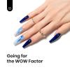 imageBeetles Milky White Gel Nail Polish  15ml Jelly Nude Gel Polish Base Color Nail Concealer Sheer Translucent Effect Soak Off UV LED French Nail Art Salon DIY Summer Manicure Gift for WomenD  Creme Blue  Midnight Ocean