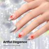 imageBeetles Milky White Gel Nail Polish  15ml Jelly Nude Gel Polish Base Color Nail Concealer Sheer Translucent Effect Soak Off UV LED French Nail Art Salon DIY Summer Manicure Gift for WomenF  Pearl Silver  Silver Moonlight