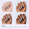 imageBeetles Milky White Gel Nail Polish  15ml Jelly Nude Gel Polish Base Color Nail Concealer Sheer Translucent Effect Soak Off UV LED French Nail Art Salon DIY Summer Manicure Gift for WomenSilver Party