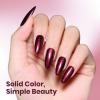 imageBeetles Milky White Gel Nail Polish  15ml Jelly Nude Gel Polish Base Color Nail Concealer Sheer Translucent Effect Soak Off UV LED French Nail Art Salon DIY Summer Manicure Gift for WomenC  Shimmery Red  Cherry Mocha
