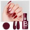 imageBeetles Milky White Gel Nail Polish  15ml Jelly Nude Gel Polish Base Color Nail Concealer Sheer Translucent Effect Soak Off UV LED French Nail Art Salon DIY Summer Manicure Gift for WomenC  Creme Red  Burgundy Bliss