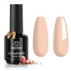 imageBeetles Milky White Gel Nail Polish  15ml Jelly Nude Gel Polish Base Color Nail Concealer Sheer Translucent Effect Soak Off UV LED French Nail Art Salon DIY Summer Manicure Gift for WomenE  Creme Nude  Pale Nude