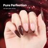 imageBeetles Milky White Gel Nail Polish  15ml Jelly Nude Gel Polish Base Color Nail Concealer Sheer Translucent Effect Soak Off UV LED French Nail Art Salon DIY Summer Manicure Gift for WomenC  Shimmery Red  Hazelnut Brownie