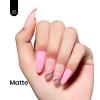 imageBeetles Milky White Gel Nail Polish  15ml Jelly Nude Gel Polish Base Color Nail Concealer Sheer Translucent Effect Soak Off UV LED French Nail Art Salon DIY Summer Manicure Gift for Women110Flamingo Feather