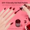 imageBeetles Milky White Gel Nail Polish  15ml Jelly Nude Gel Polish Base Color Nail Concealer Sheer Translucent Effect Soak Off UV LED French Nail Art Salon DIY Summer Manicure Gift for WomenC  Creme Red  Burgundy Bliss